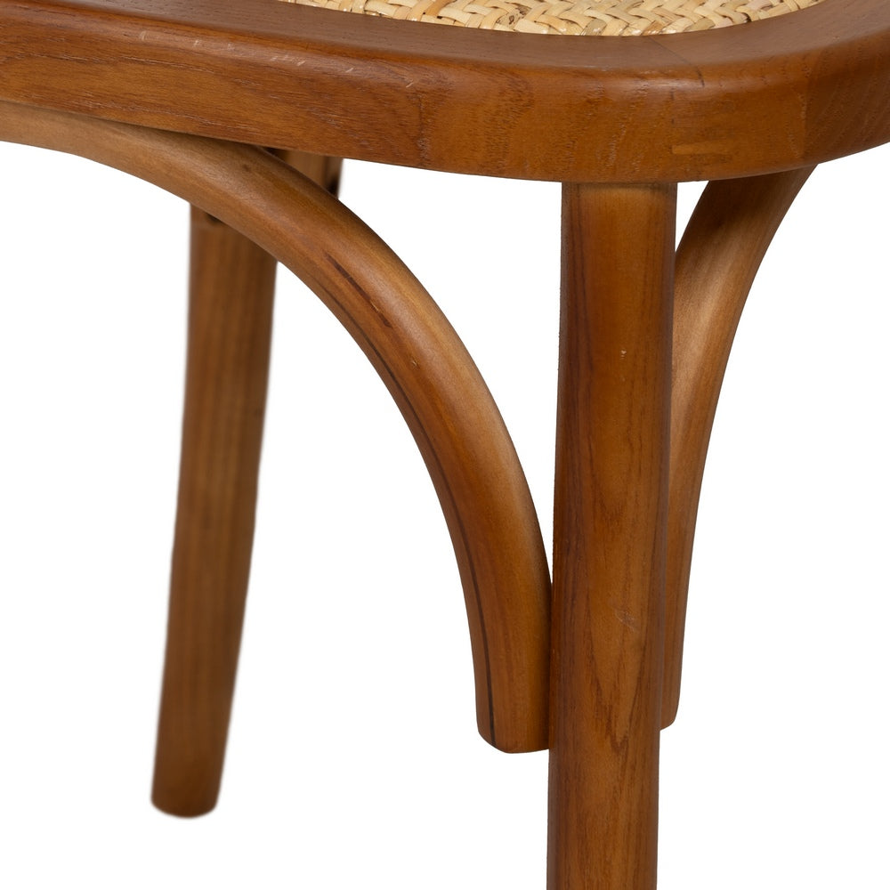 SILLA MADERA DE OLMO / cannage