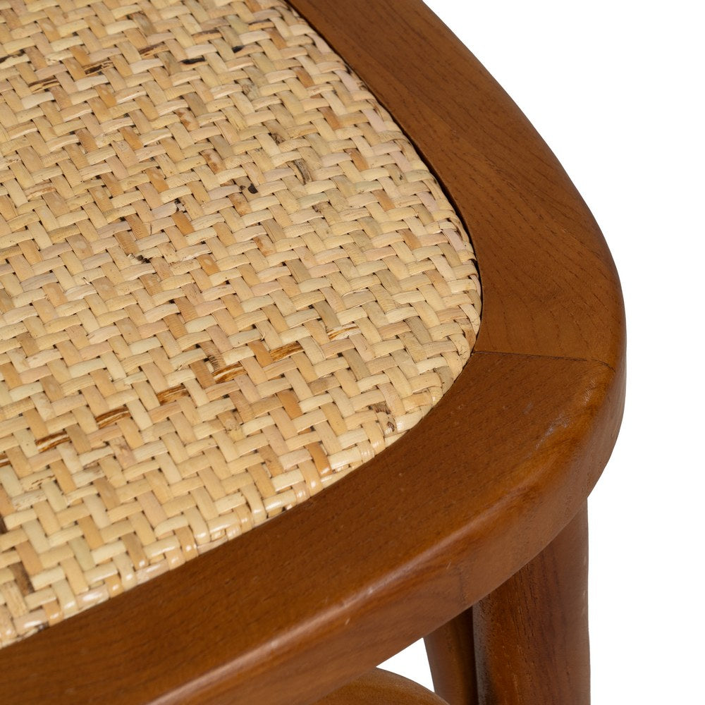 SILLA MADERA DE OLMO / cannage