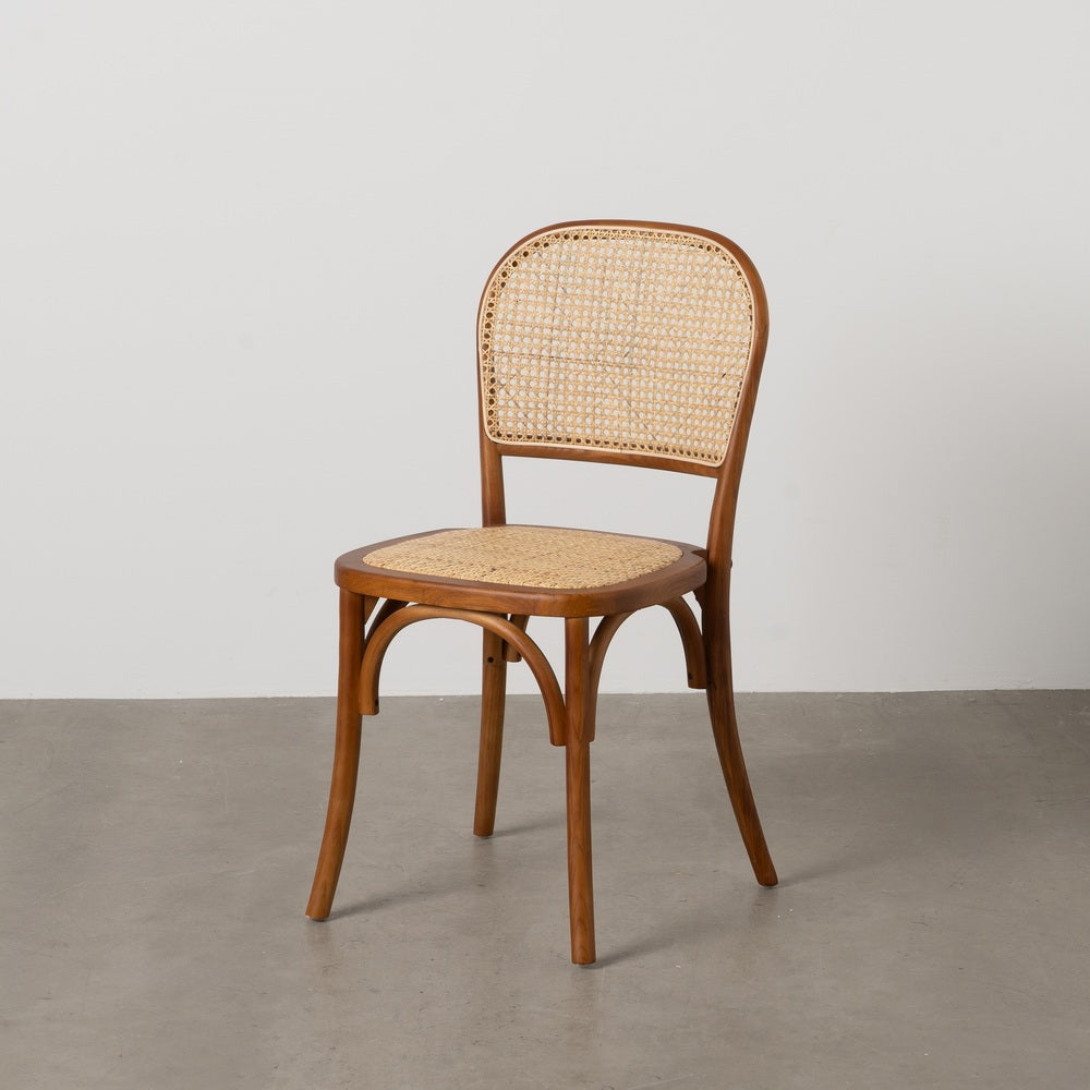 SILLA MADERA DE OLMO / cannage