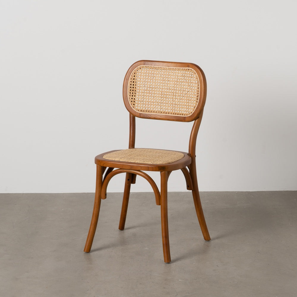 SILLA MADERA DE OLMO / cannage