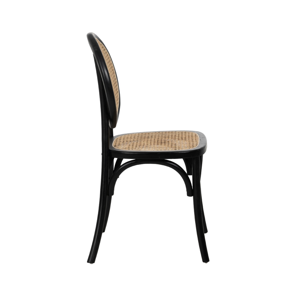 SILLA MADERA DE OLMO / cannage