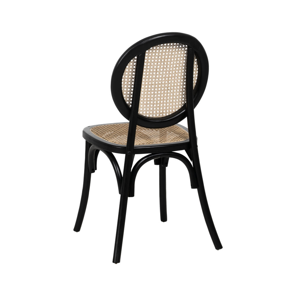 SILLA MADERA DE OLMO / cannage