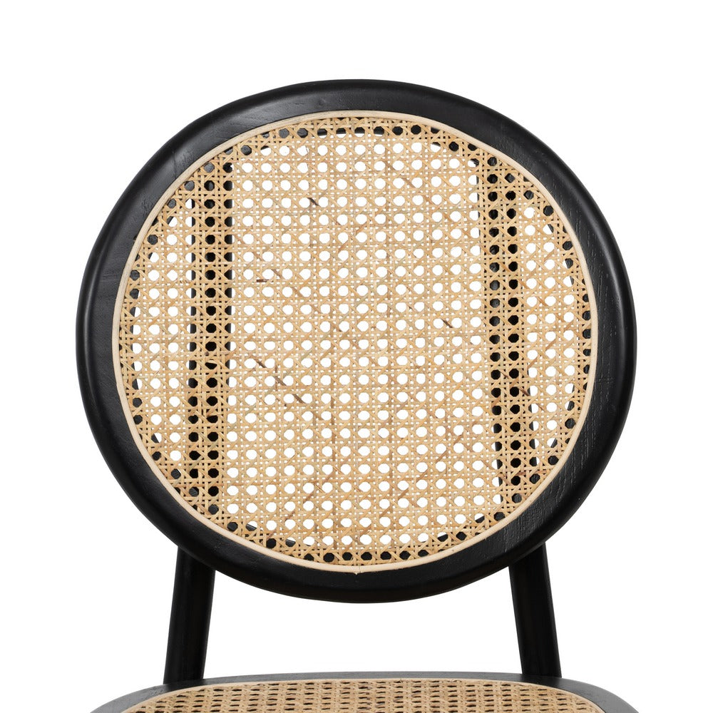 SILLA MADERA DE OLMO / cannage