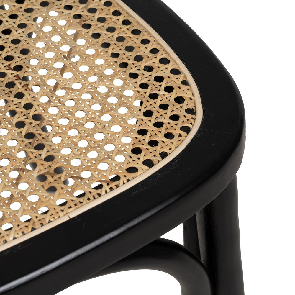 SILLA MADERA DE OLMO / cannage