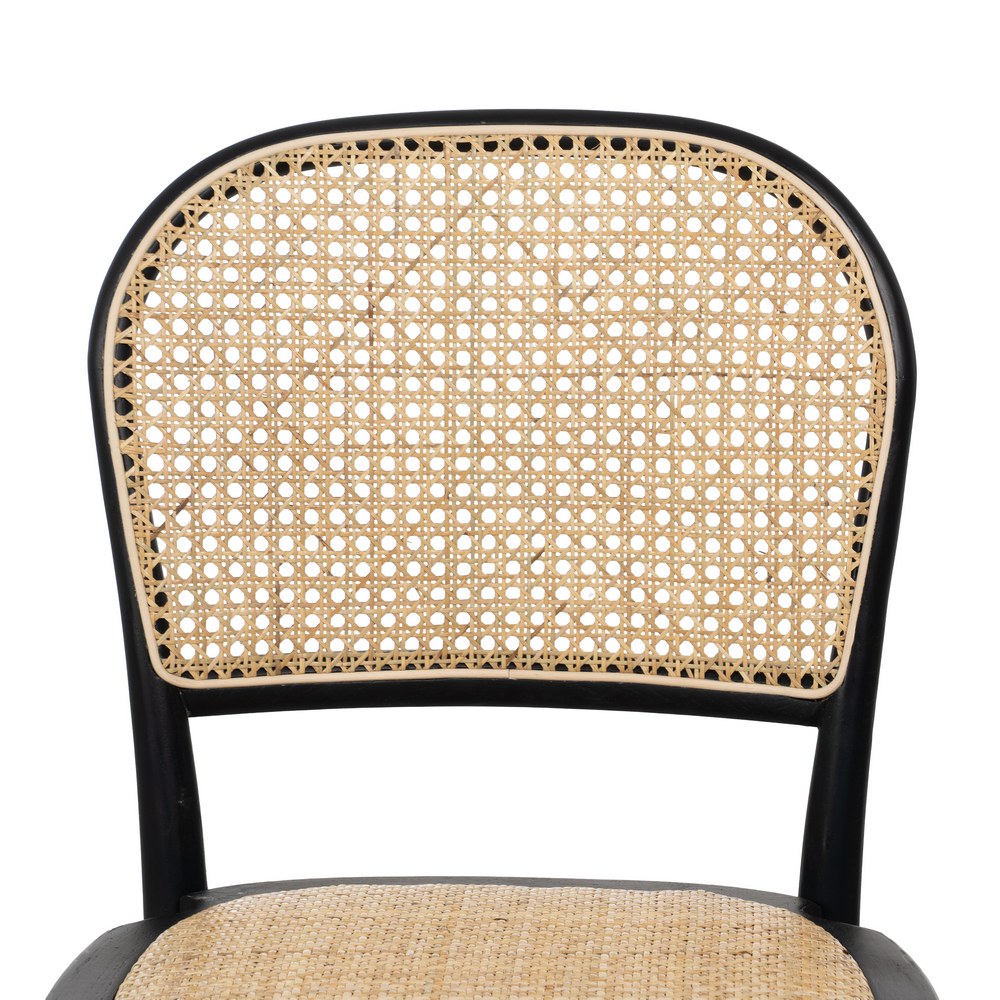 SILLA MADERA DE OLMO / cannage