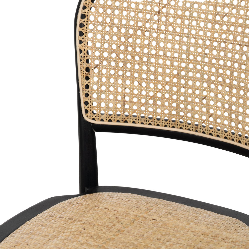 SILLA MADERA DE OLMO / cannage