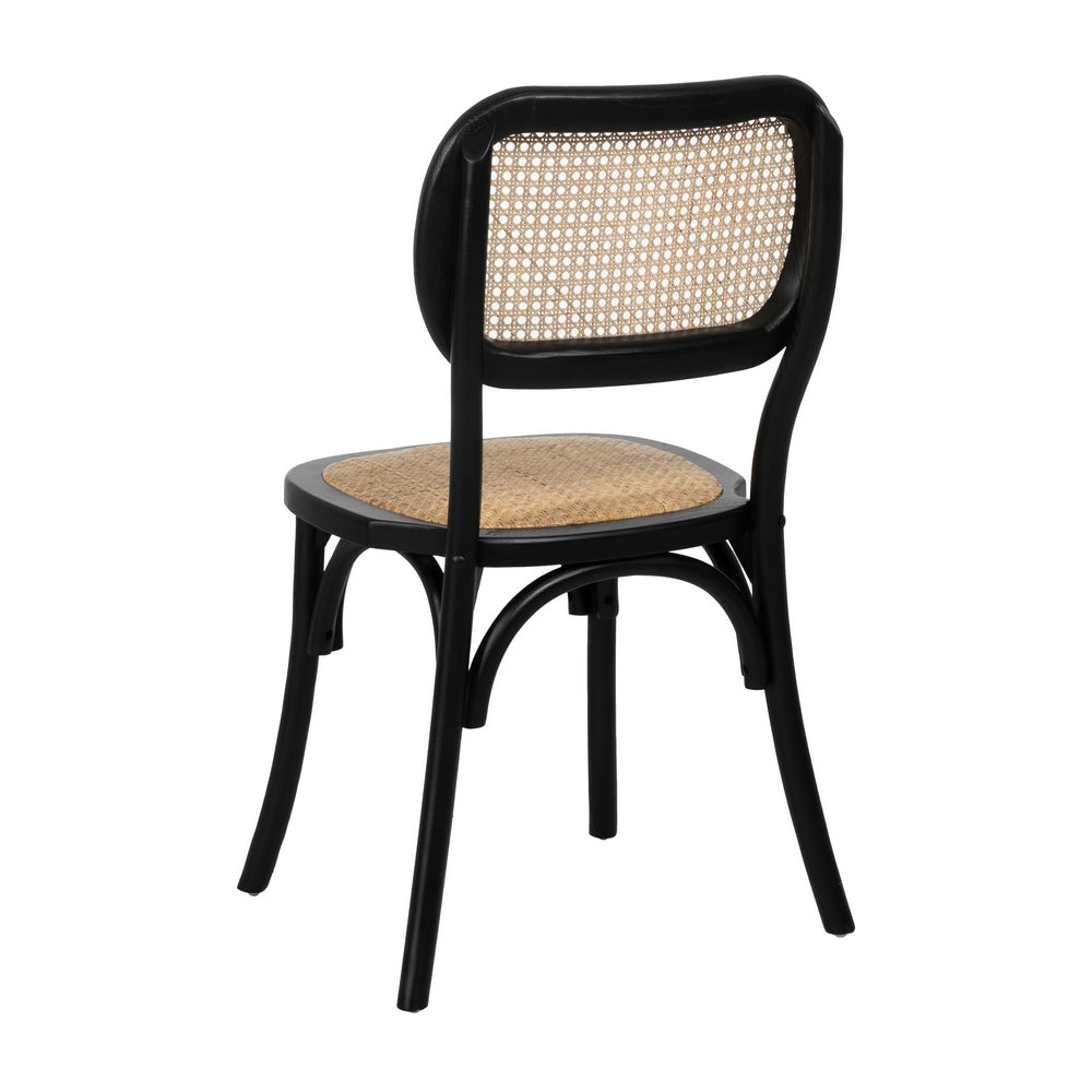 SILLA MADERA DE OLMO / cannage