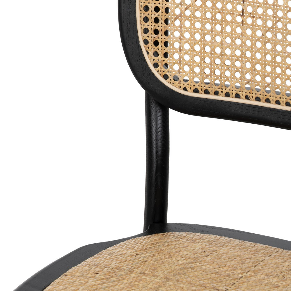 SILLA MADERA DE OLMO / cannage