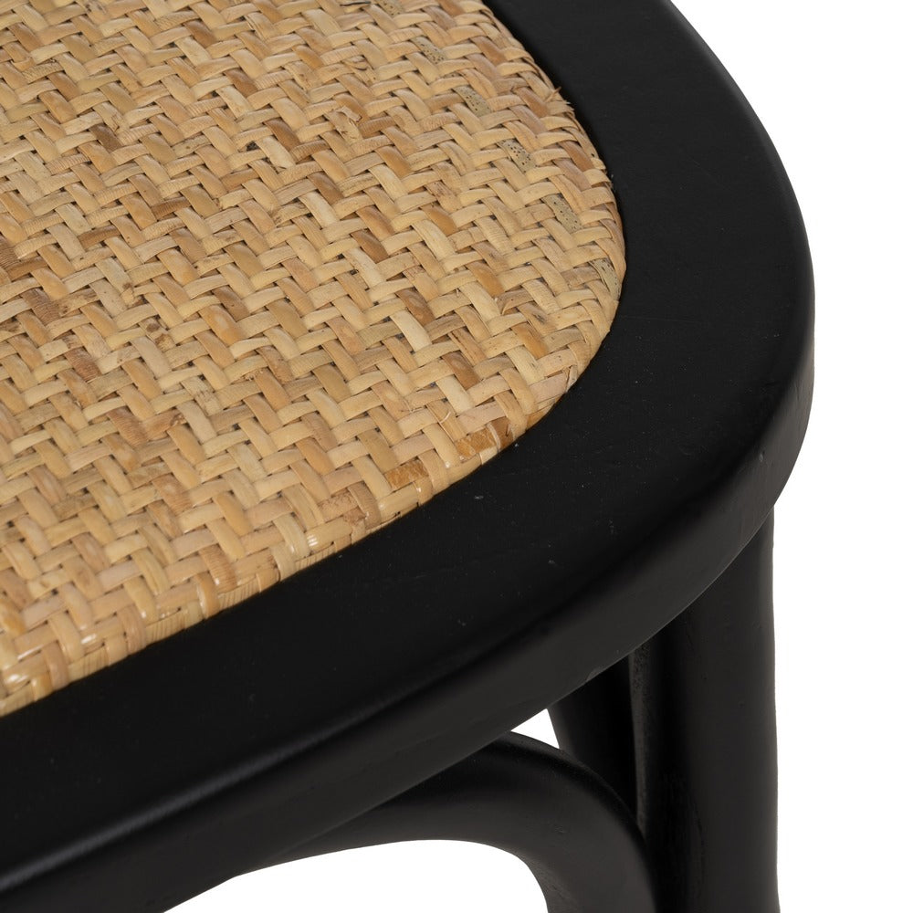 SILLA MADERA DE OLMO / cannage