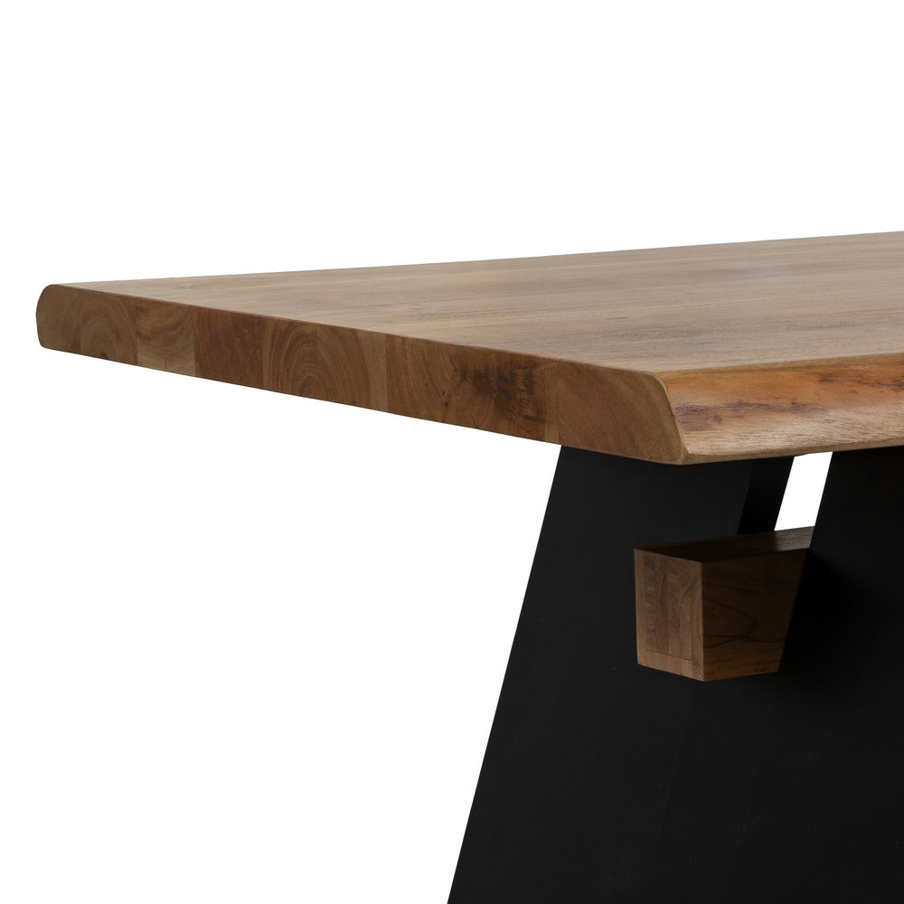 MESA COMEDOR MADERA / METAL 260CM