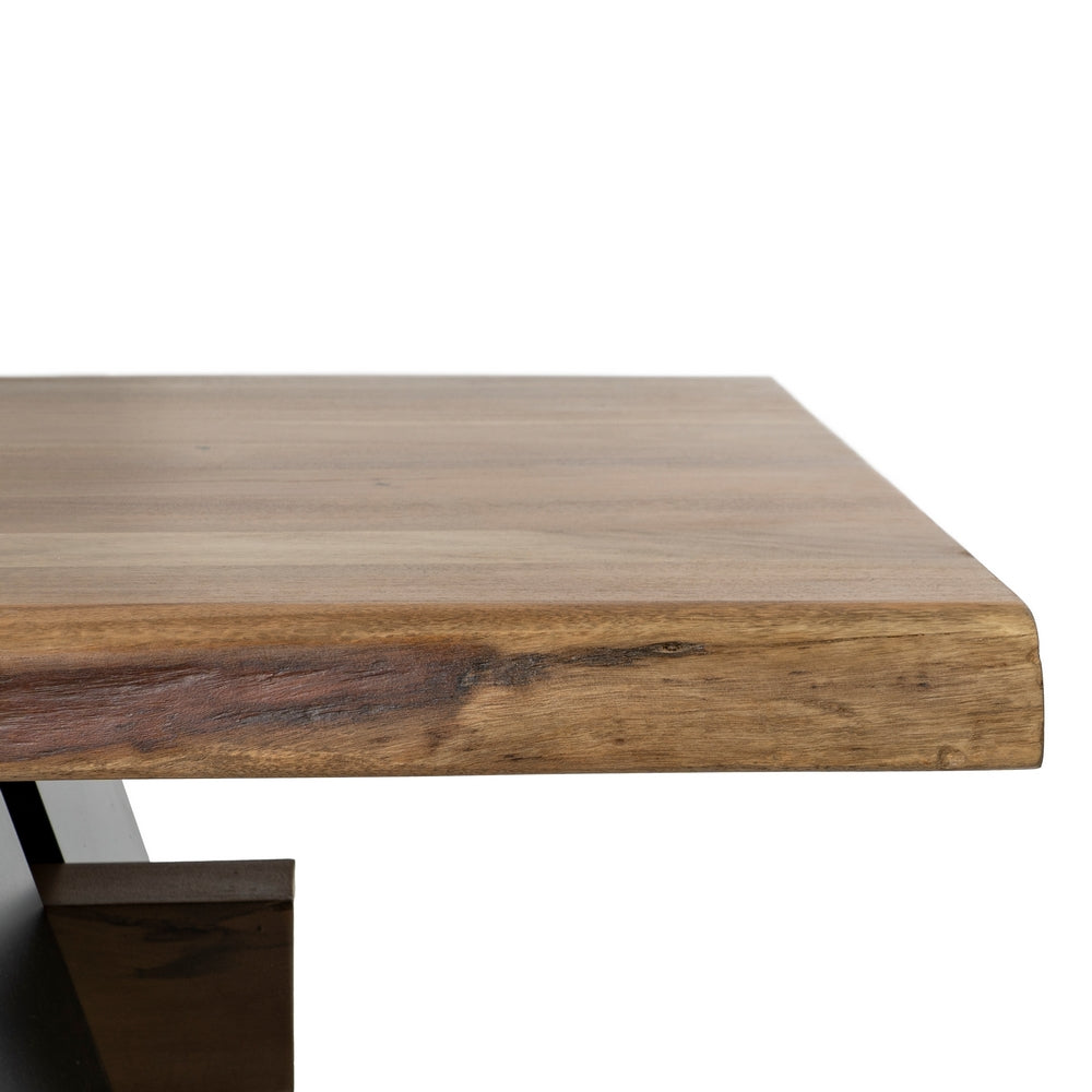 MESA COMEDOR MADERA / METAL 300CM