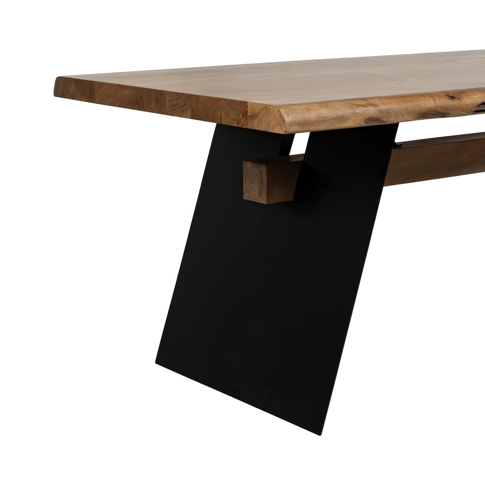 MESA COMEDOR MADERA / METAL 300CM