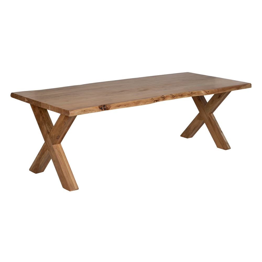 MESA COMEDOR NATURAL MADERA DE ACACIA
