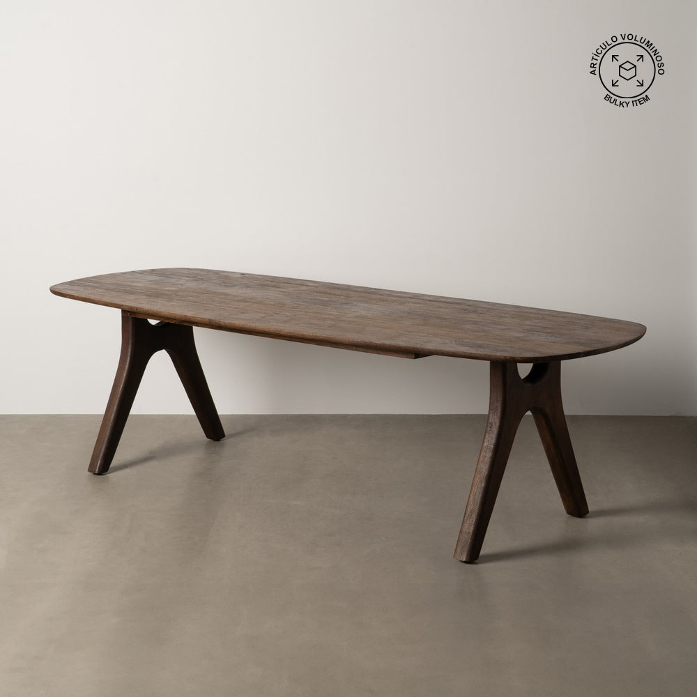 MESA COMEDOR MADERA DE MANGO 260cm.