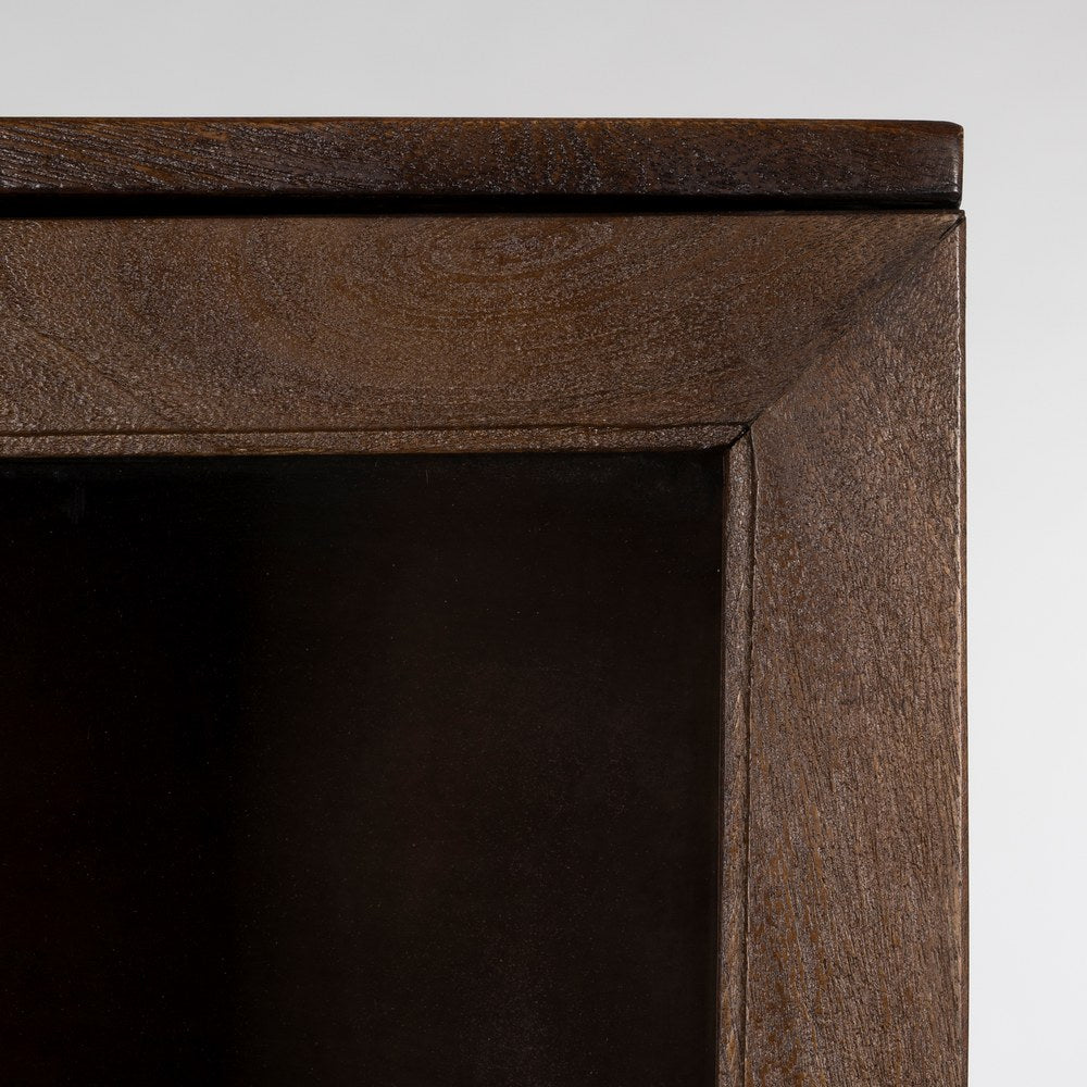 VITRINA MADERA DE MANGO