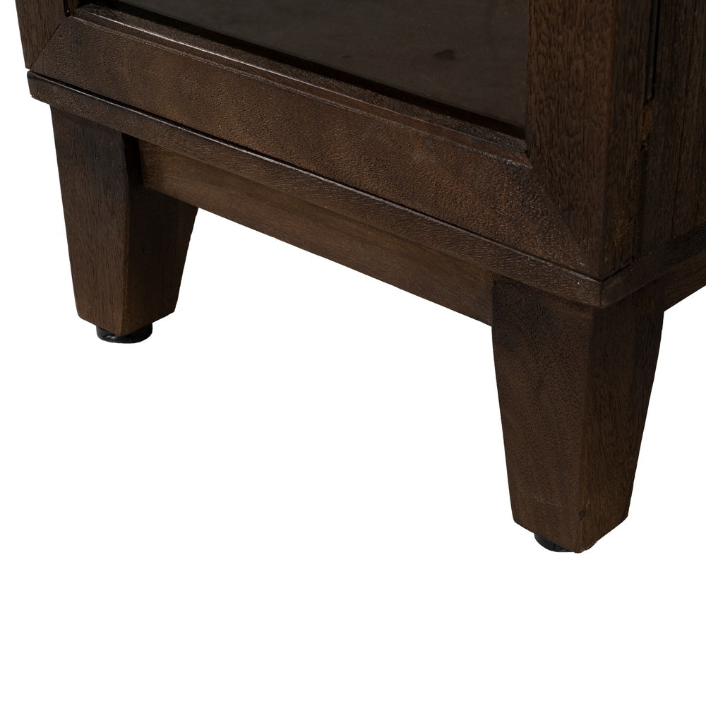 VITRINA MADERA DE MANGO