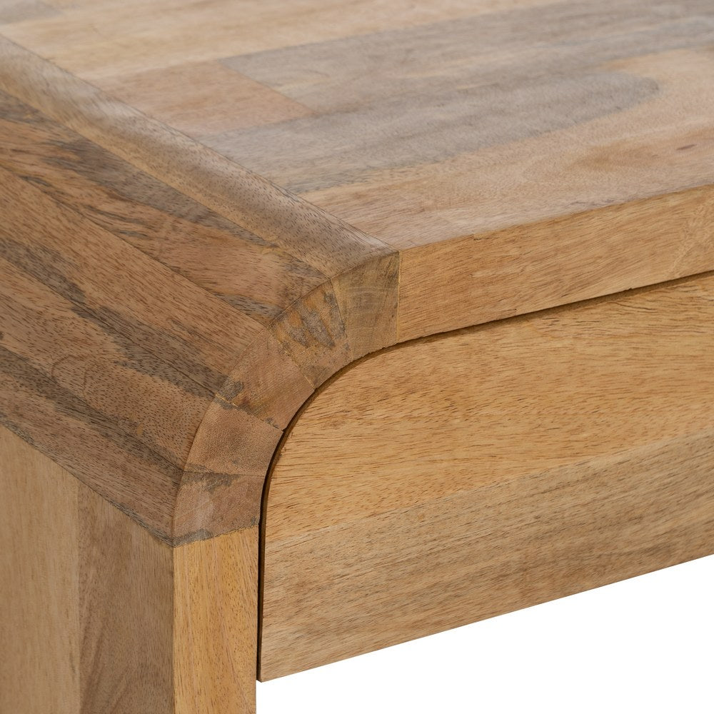 Consola Natural en Madera de Mango