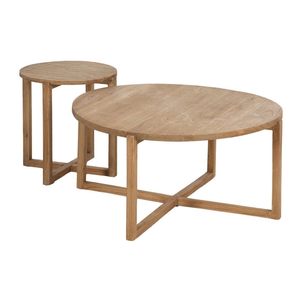 MESA CENTRO EN MADERA MINDI