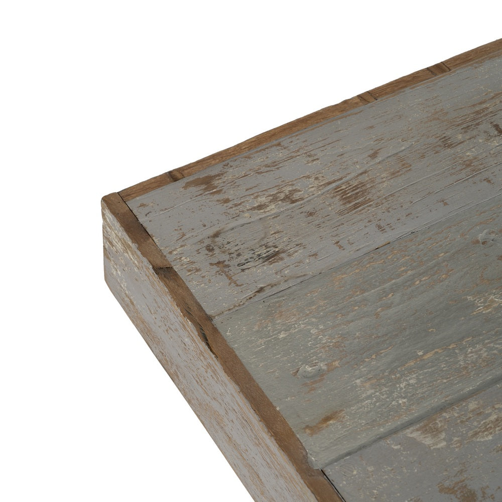 Mesa de comedor de madera reciclada