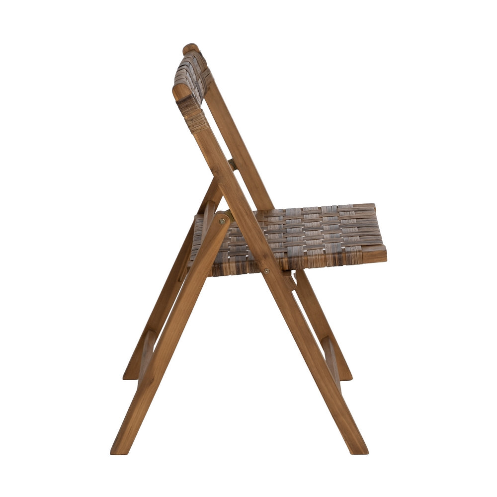 SILLA PLEGABLE NATURAL MADERA
