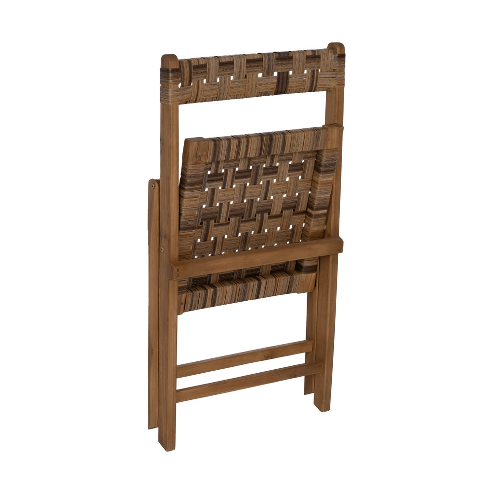 SILLA PLEGABLE NATURAL MADERA