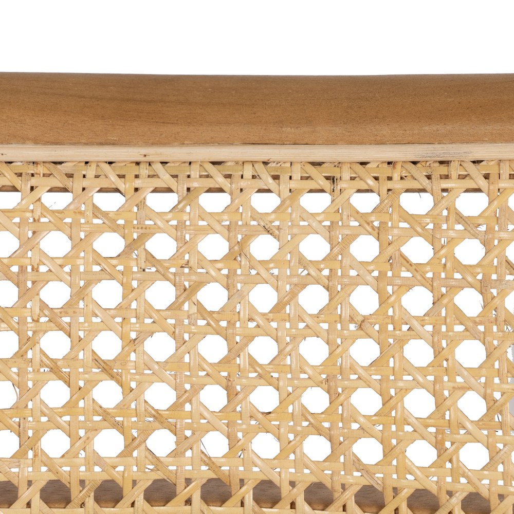Silla de Madera y Ratán Natura