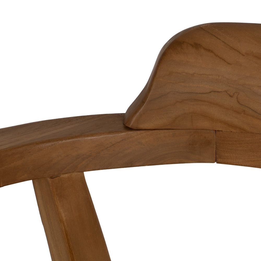 SILLA MADERA TECA.