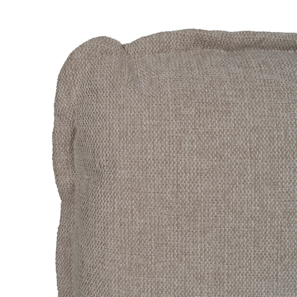 CAMA CON CABECERO BEIGE