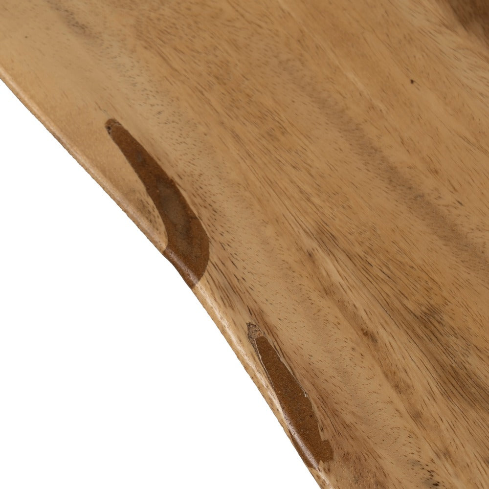 MESA CENTRO NATURAL MADERA-HIERRO