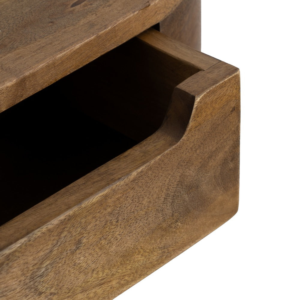 Mesita Flotante de Madera de Mango