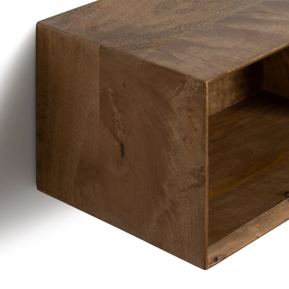 Mesita Flotante en Madera de Mango