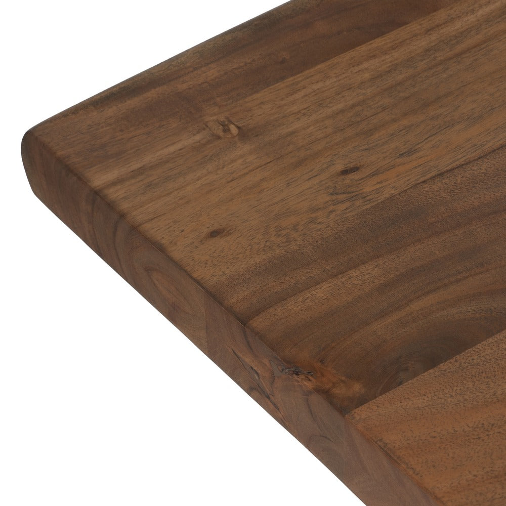 Mesa de Comedor de Madera de Acacia – 240 x 100 x 76 cm