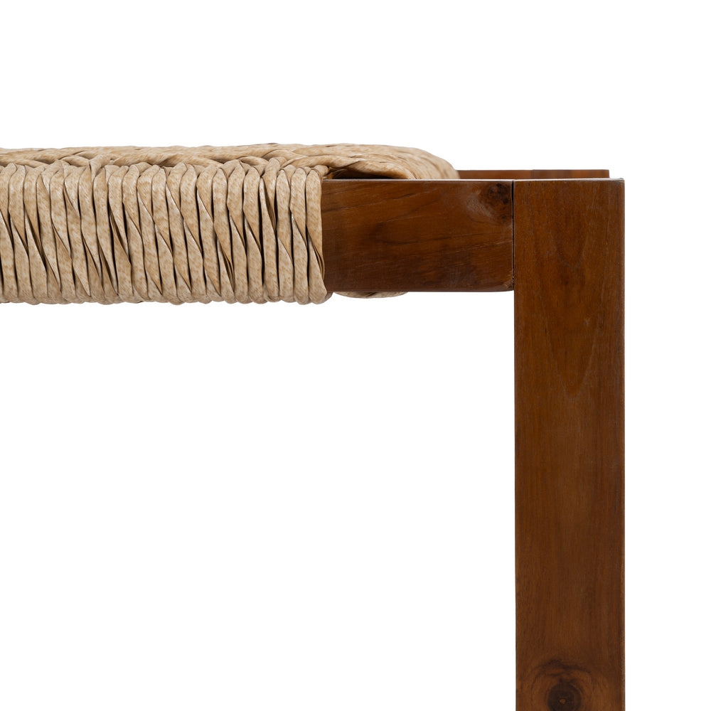 Banqueta Natural de Madera de Teca