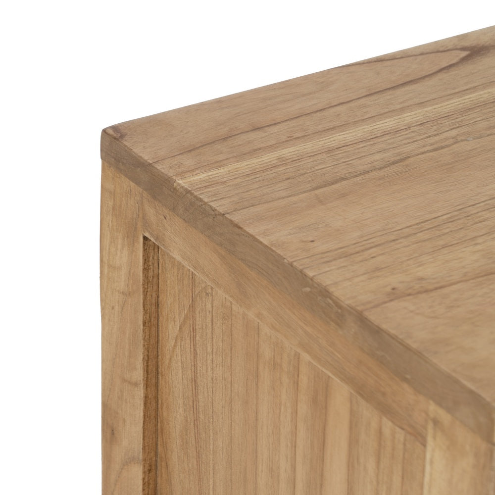 Mesita Natural de Madera de Mindi