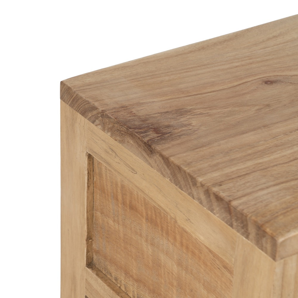 Consola Natural de Madera de Mindi