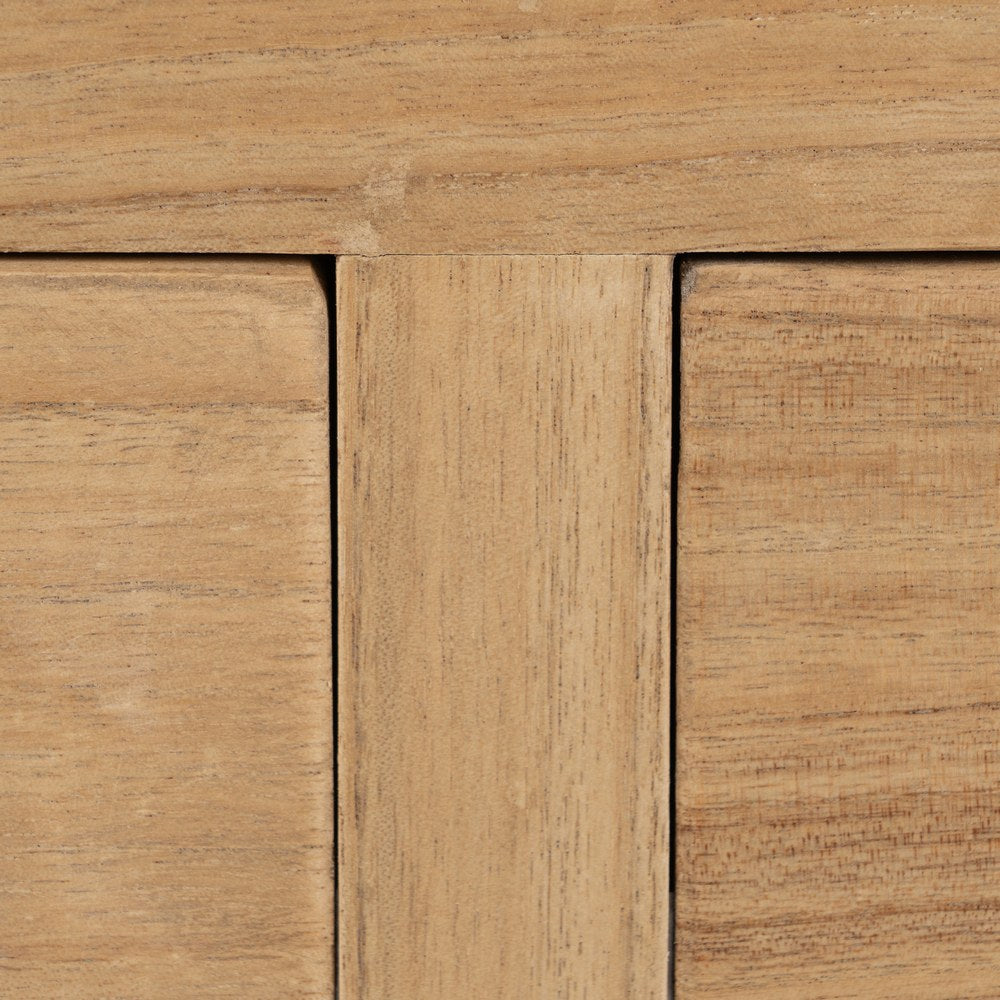 Consola Natural de Madera de Mindi