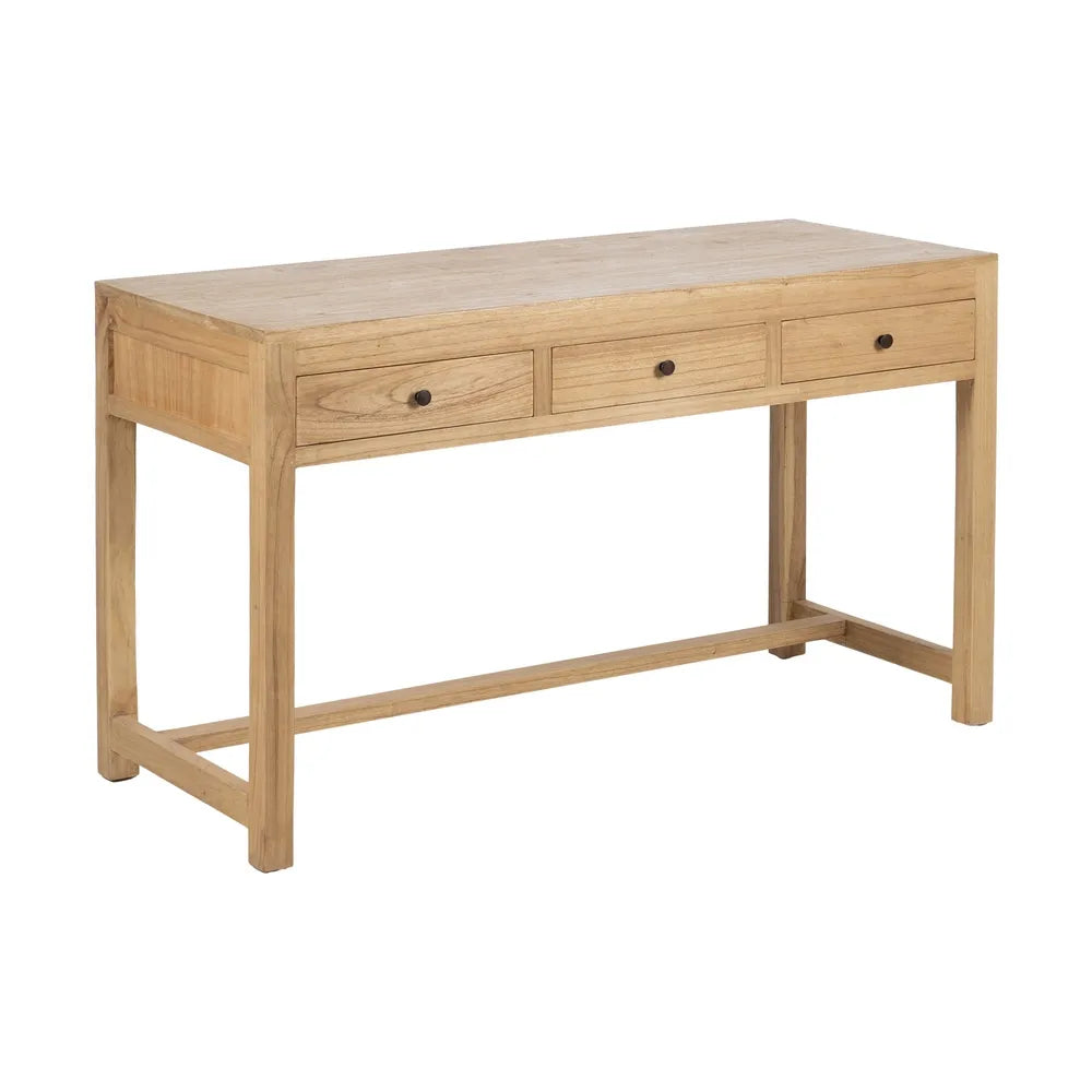 Mueble Auxiliar Natural de Madera de Mindi