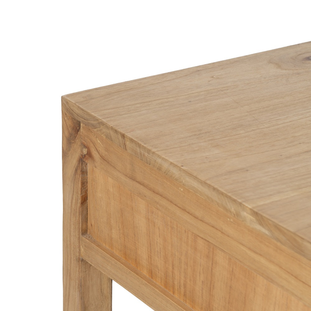 Mueble Auxiliar Natural de Madera de Mindi