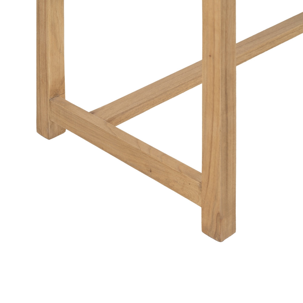 Mueble Auxiliar Natural de Madera de Mindi