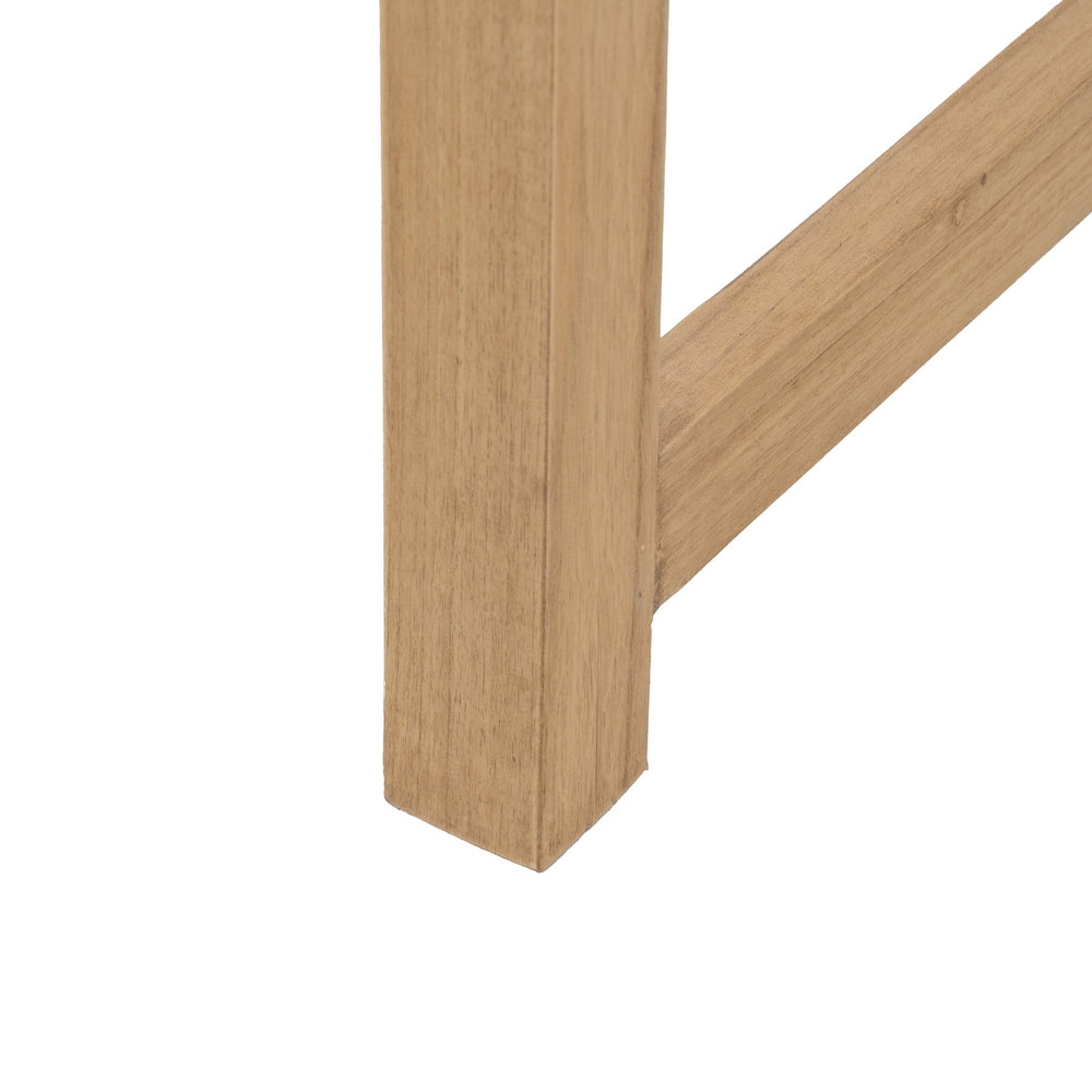 Mueble Auxiliar Natural de Madera de Mindi