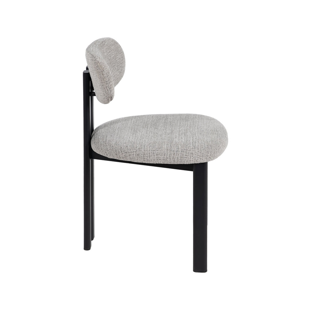 SILLA GRIS TEJIDO-METAL