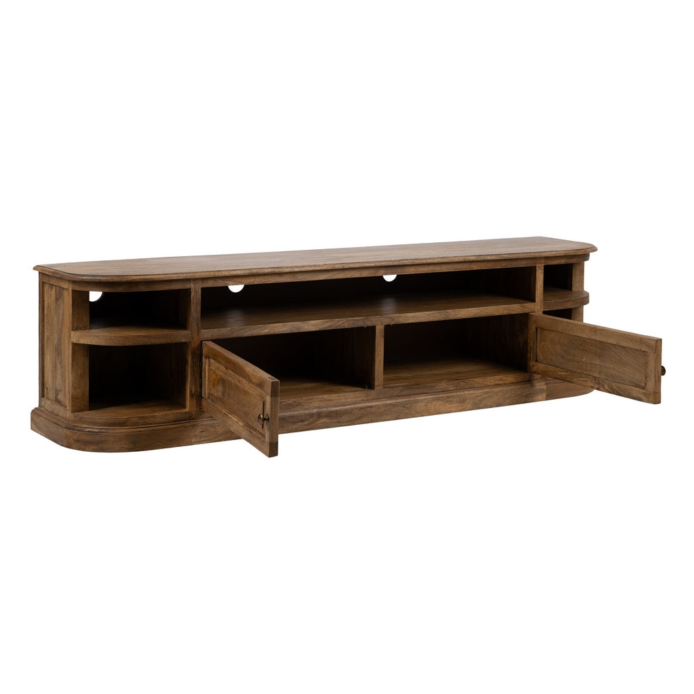 Mueble de TV de Madera de Mango Natural