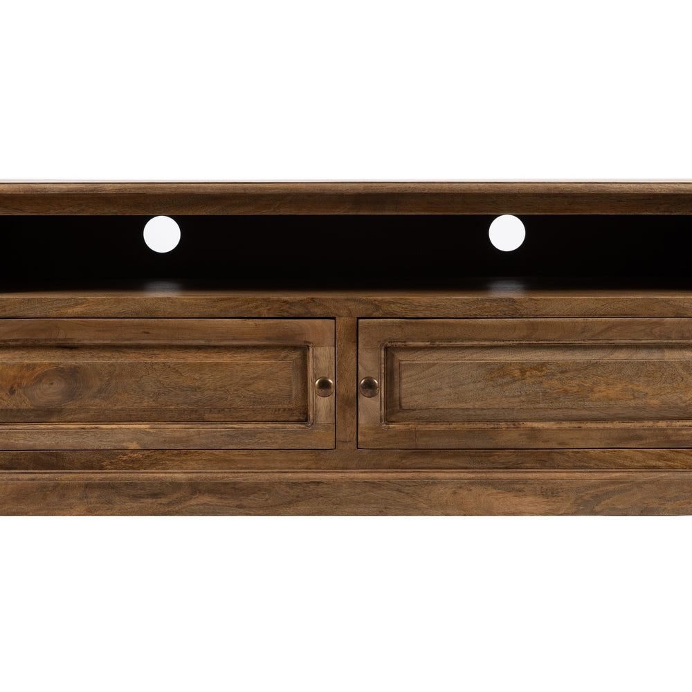 Mueble de TV de Madera de Mango Natural