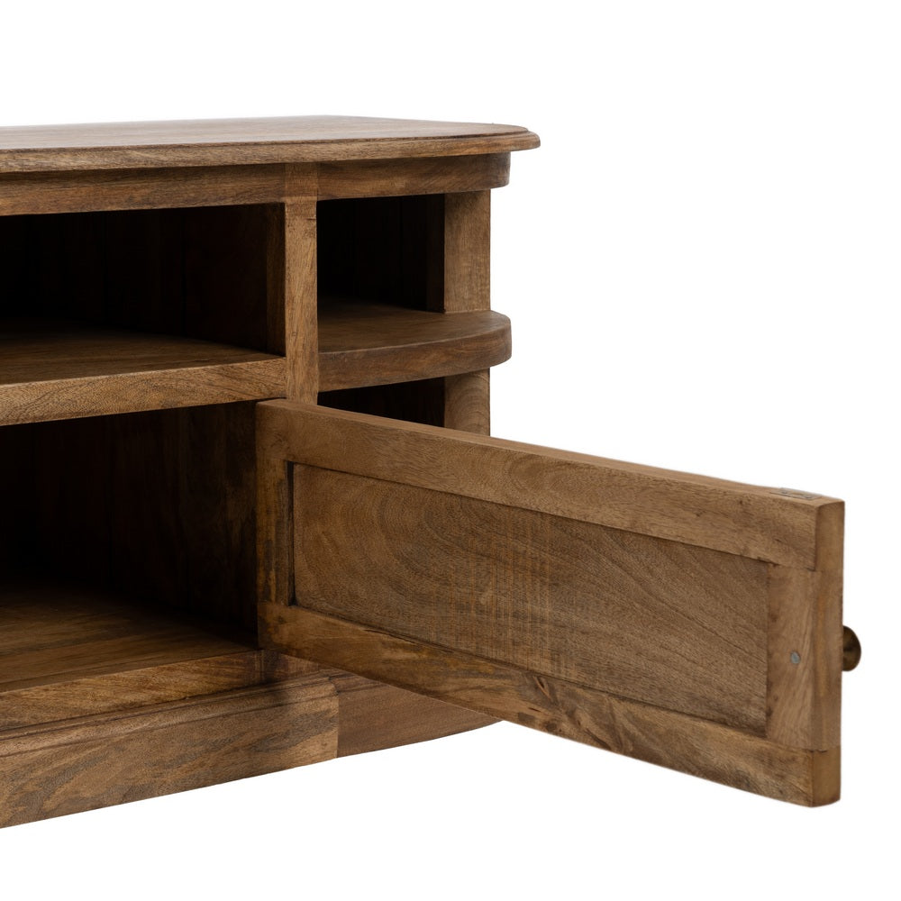 Mueble de TV de Madera de Mango Natural