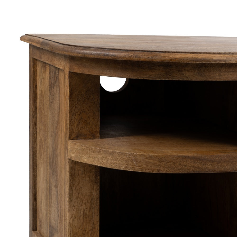 Mueble de TV de Madera de Mango Natural