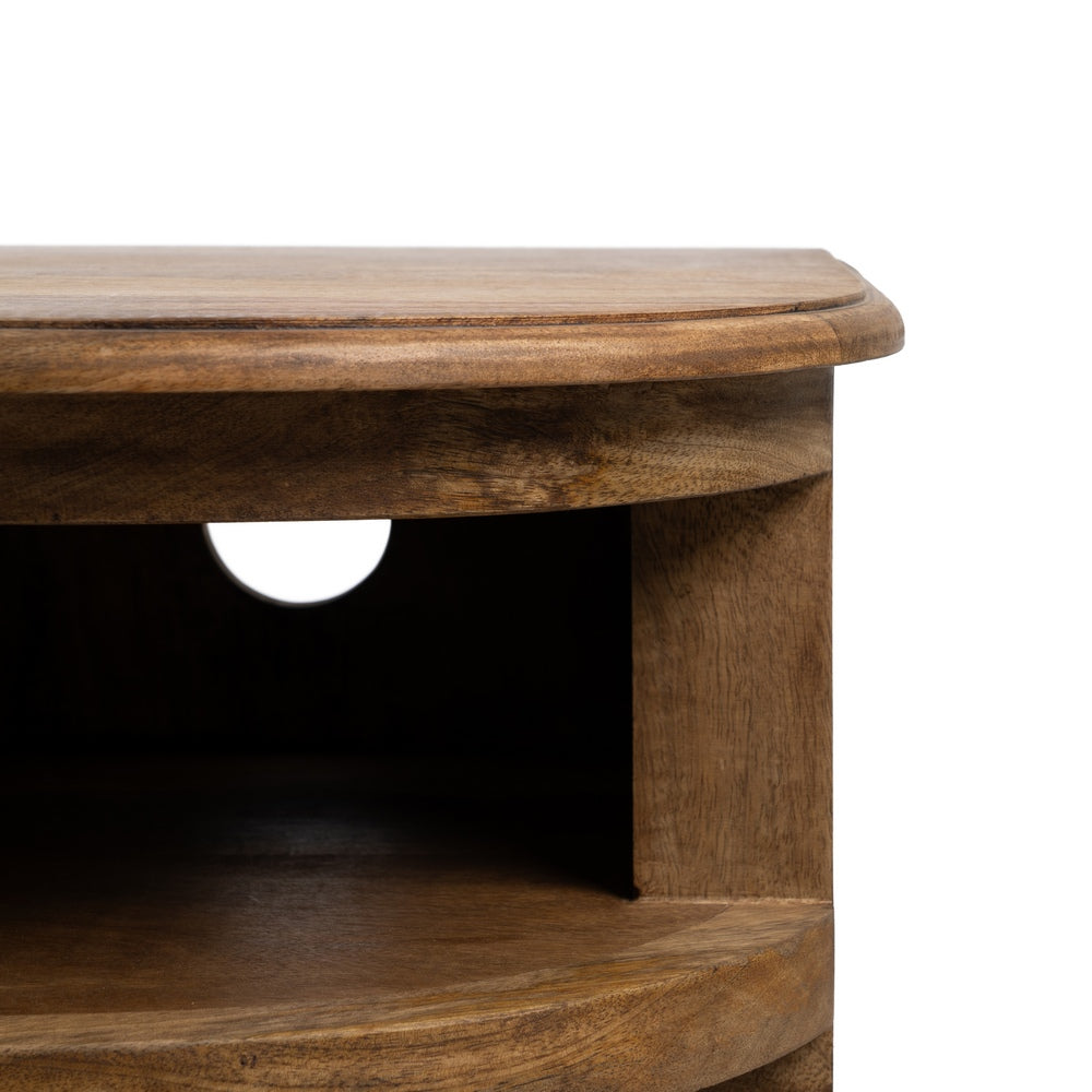 Mueble de TV de Madera de Mango Natural