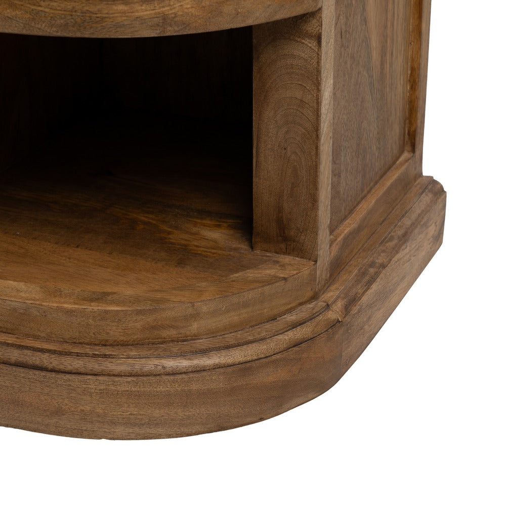 Mueble de TV de Madera de Mango Natural