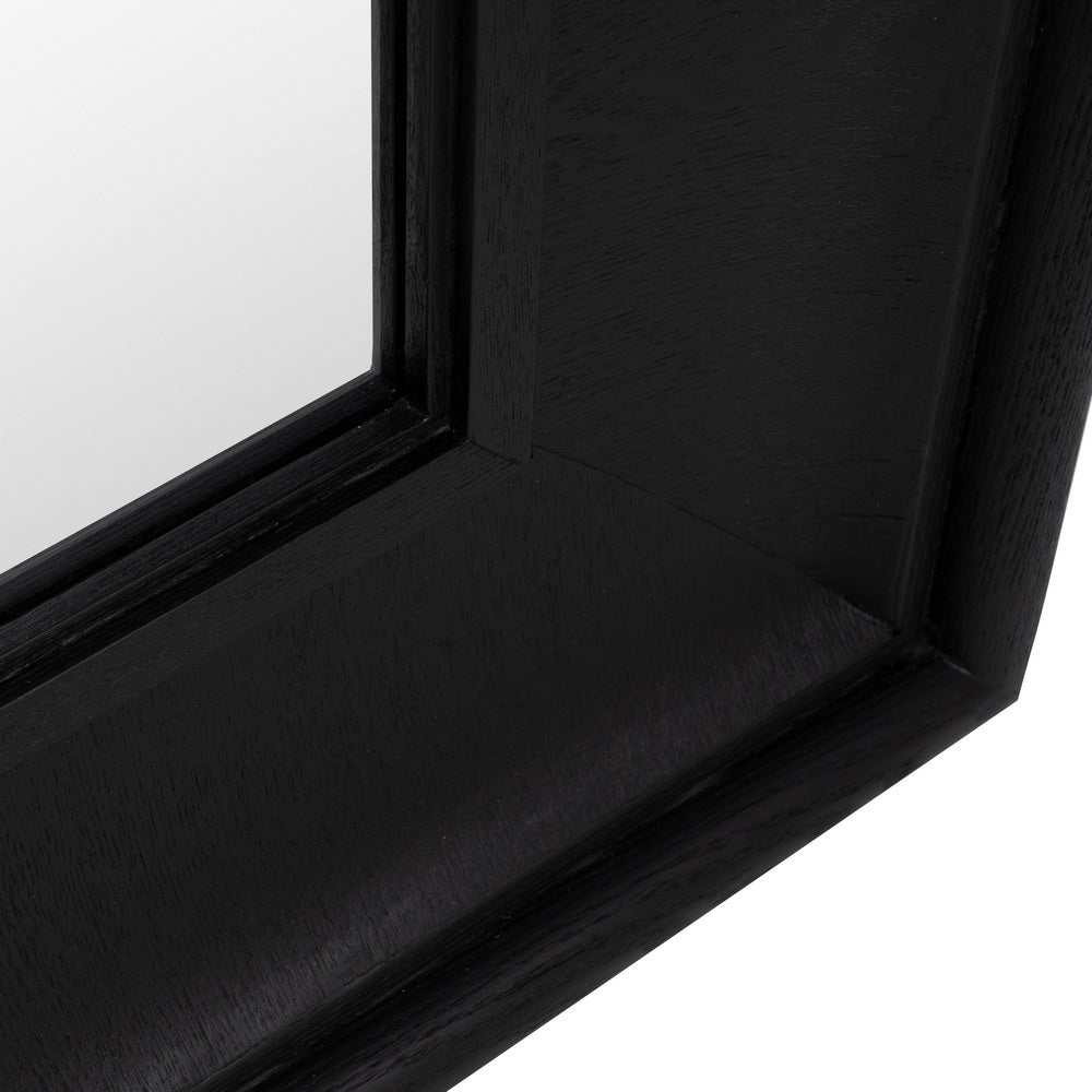 Espejo negro de madera – 201 cm