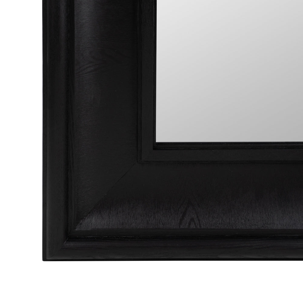 Espejo negro de madera – 201 cm