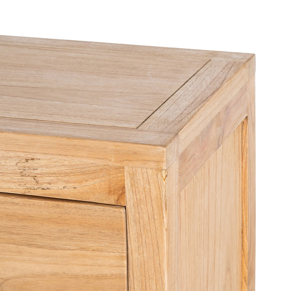 Cómoda de madera de mindi natural – 90 cm